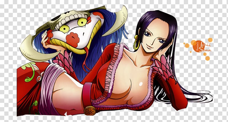 Boa Hancock One Piece Nico Robin , one piece transparent background PNG clipart