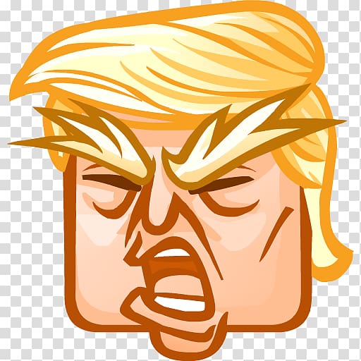 Emoji Crippled America US Presidential Election 2016 Trump Tower Protests against Donald Trump, Emoji transparent background PNG clipart