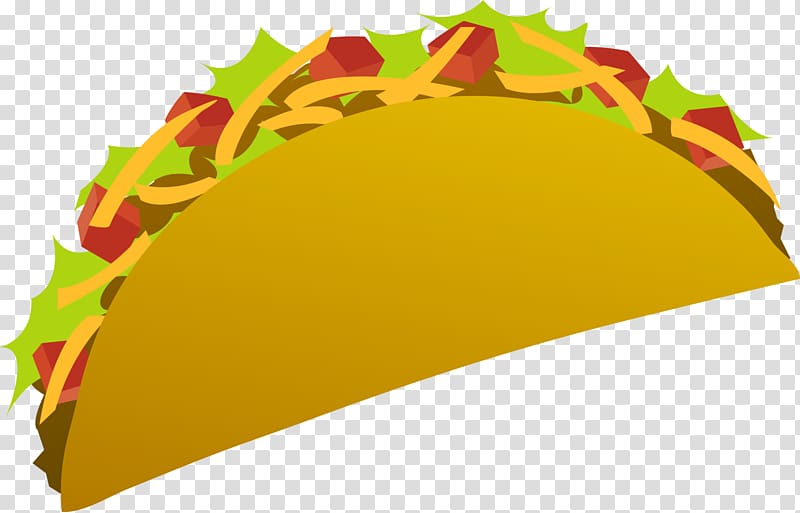 Taco salad Mexican cuisine Burrito , Cute Yolo transparent background PNG clipart