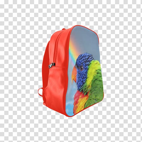 Backpack Bag Kaleidoscope Sun Art, Lories And Lorikeets transparent background PNG clipart