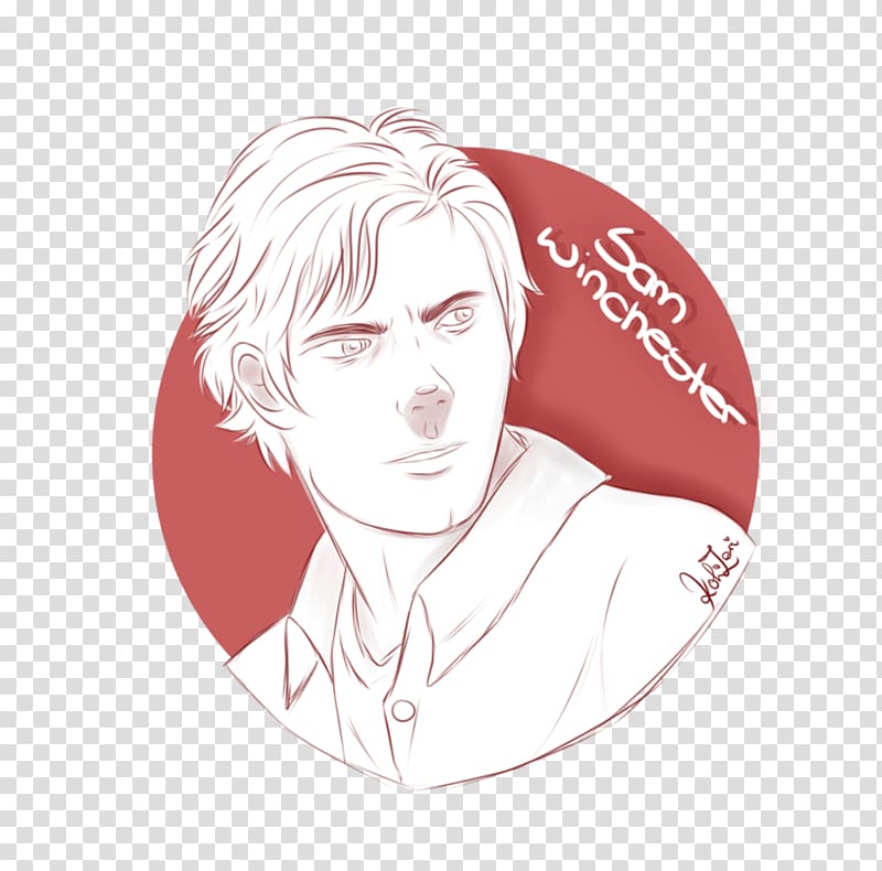 Sam Winchester Ear Artist Cheek, Sam Winchester transparent background PNG clipart