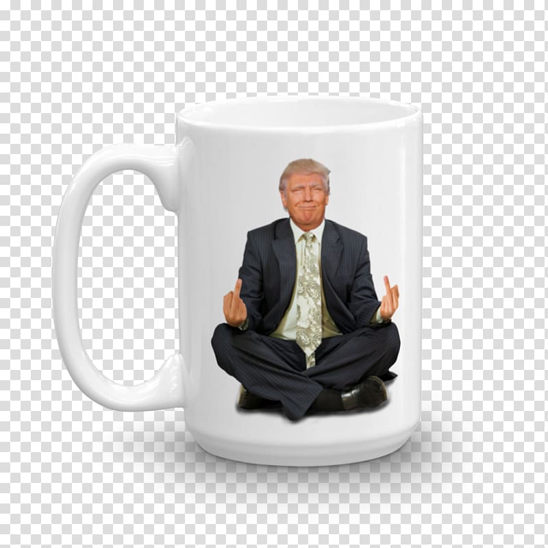 Mug Coffee cup Donald Trump 2017 presidential inauguration Tableware, donald trump transparent background PNG clipart