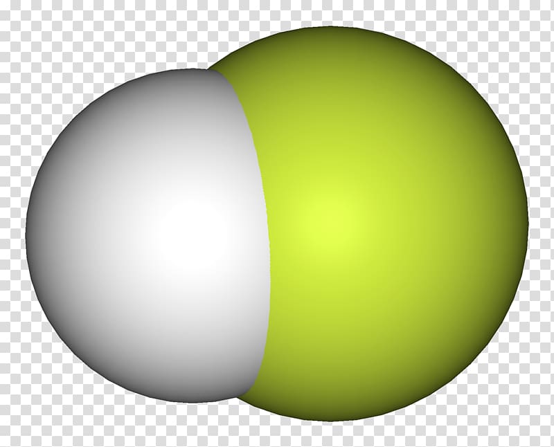 Hydrofluoric acid Hydrogen fluoride Fluorine, molecule transparent background PNG clipart