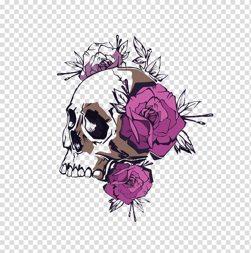 Human skull symbolism Calavera Paper, skull transparent background PNG clipart