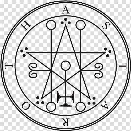 Lesser Key of Solomon Astaroth Sigil Goetia, demon transparent background PNG clipart