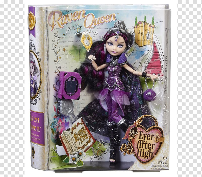 Ever After High Legacy Day Raven Queen Doll Ever After High Legacy Day Raven Queen Doll Amazon.com Ever After High Legacy Day Apple White Doll, doll transparent background PNG clipart
