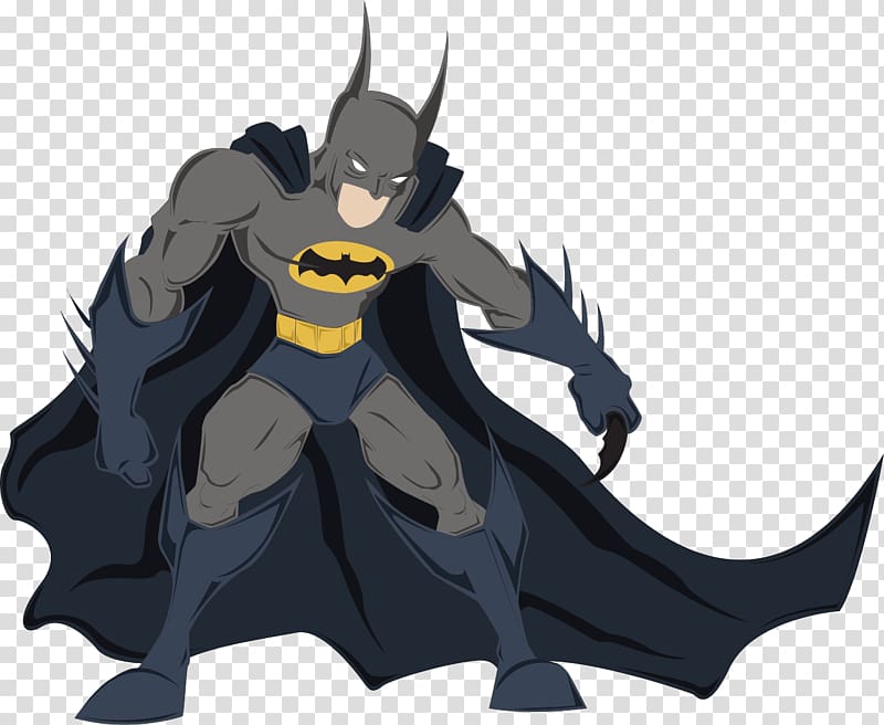 Batman Penguin Cartoon Superhero Bat-Signal, batman transparent background PNG clipart