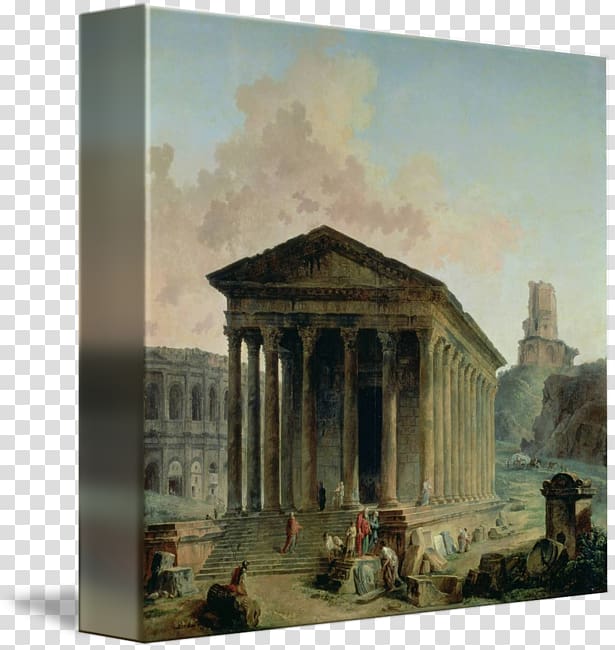 Ancient Rome Maison Carrée Roman Empire Ancient history Ancient Roman architecture, painting transparent background PNG clipart