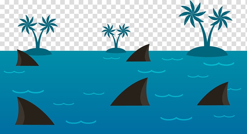 Shark Sea, Shark waters transparent background PNG clipart