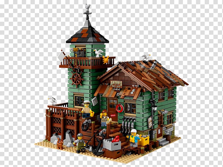 LEGO 21310 Ideas Old Fishing Store Lego Ideas Toy Hamleys, toy transparent background PNG clipart