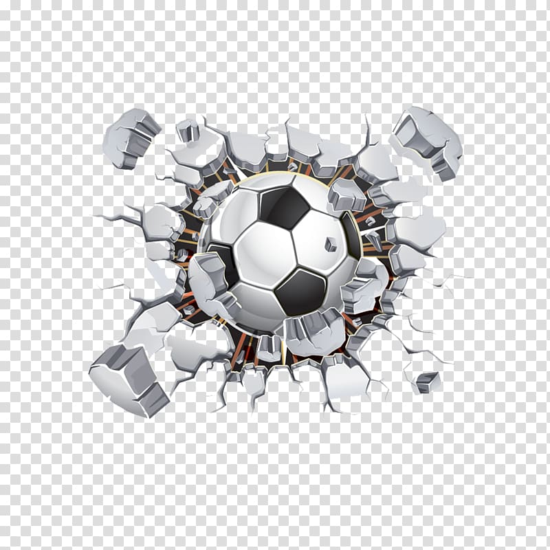 Window Wall decal Football, Poqiang football transparent background PNG clipart
