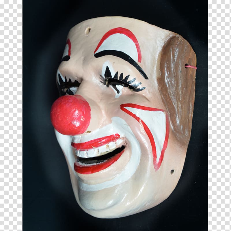 Teocelo Clown Mask Burial of Jesus Mime artist, clown transparent background PNG clipart