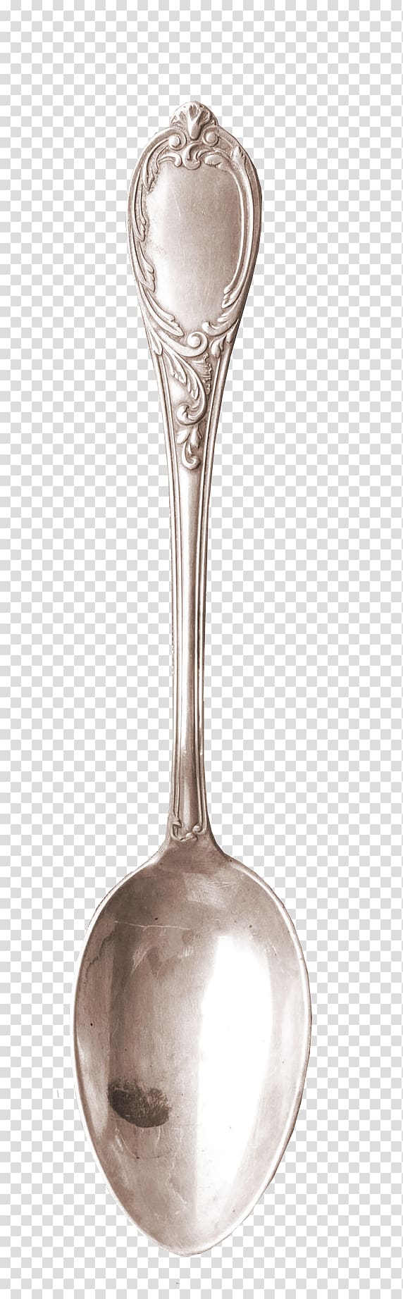 silver spoon, Spoon Fork Ladle, Iron spoon transparent background PNG clipart