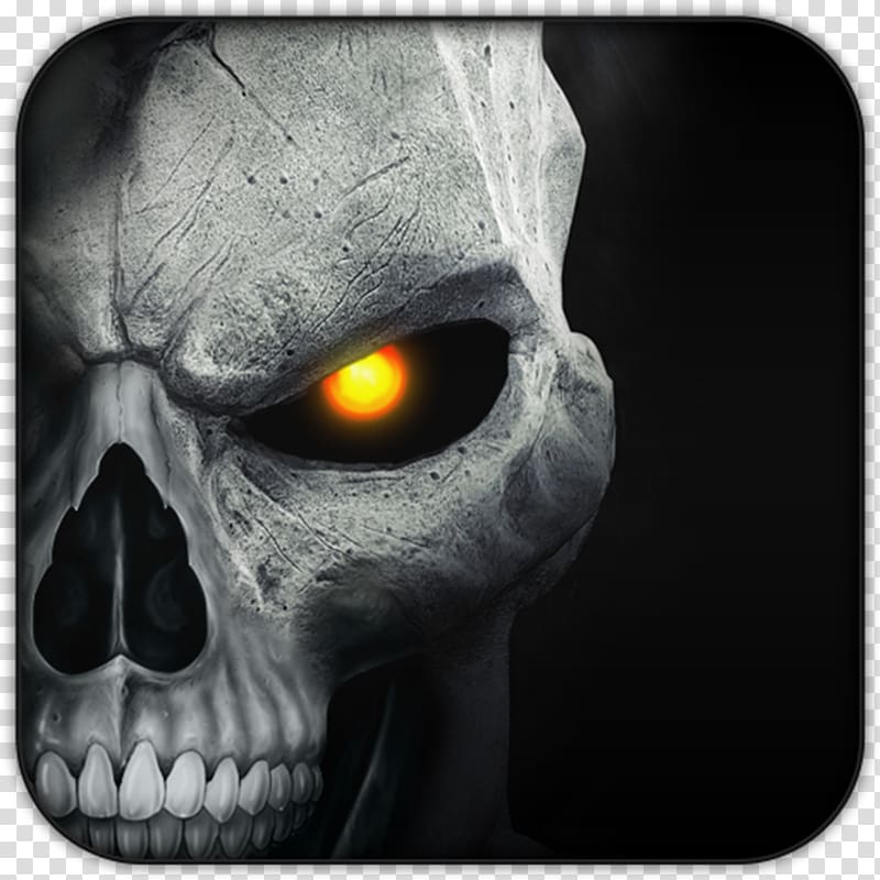 Darksiders Skull Desktop Bone Video game, horror transparent background PNG clipart