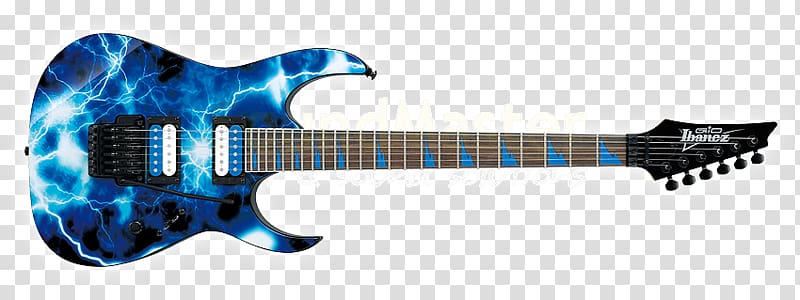 Acoustic-electric guitar Ibanez RG, electric guitar transparent background PNG clipart