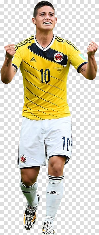 soccer player looking up, James Rodríguez Colombia national football team Team sport, brazil tEAM 2018 transparent background PNG clipart