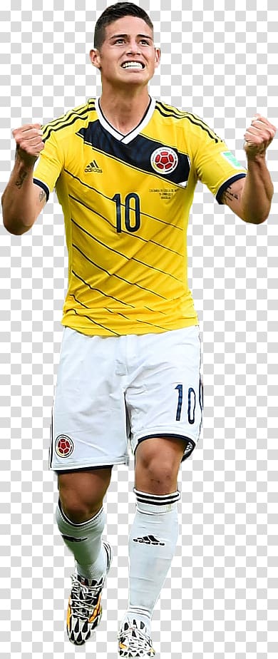 Soccer player looking up, James Rodríguez Colombia ...