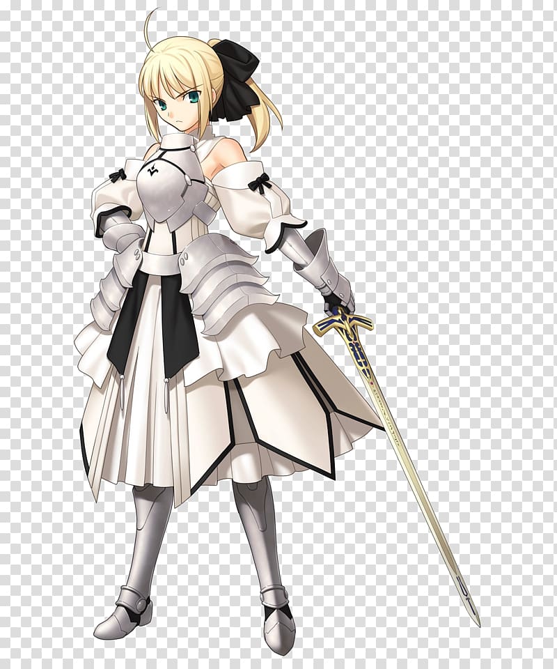 Fate/stay night Saber Fate/unlimited codes Fate/Grand Order Fate/Zero, Both Side Design transparent background PNG clipart