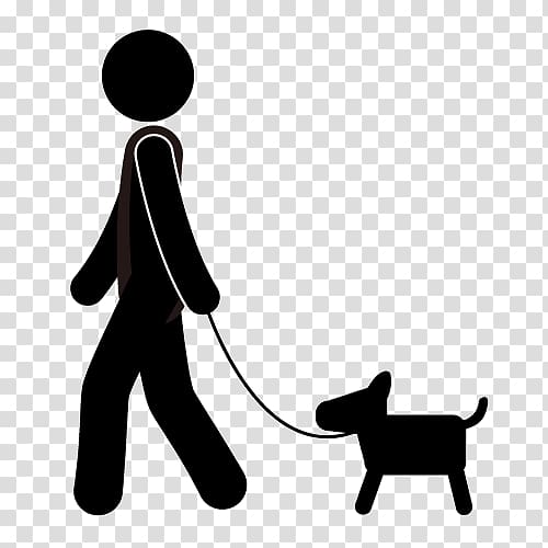 Pictogram Dog walking Stick figure, Dog transparent background PNG clipart