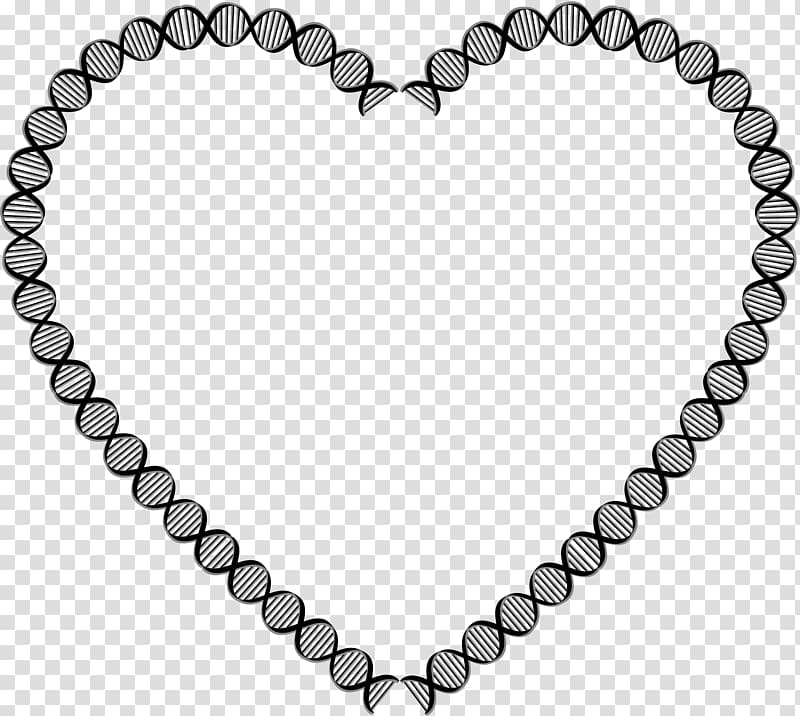 Nucleic acid double helix A-DNA Heart, dna genetic transparent background PNG clipart