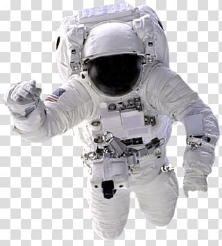 Astronaut transparent background PNG clipart