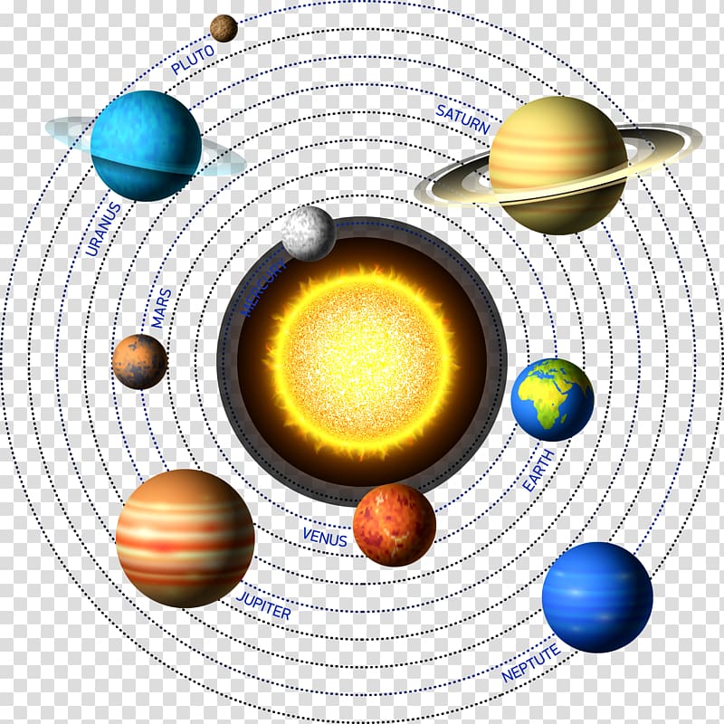 solar system illustration, Planet, Stellar universe transparent background PNG clipart