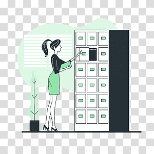 illustration, Filing system, information, work, document, organize, file, arrange, catalog, classify, procedure, register transparent background PNG clipart thumbnail