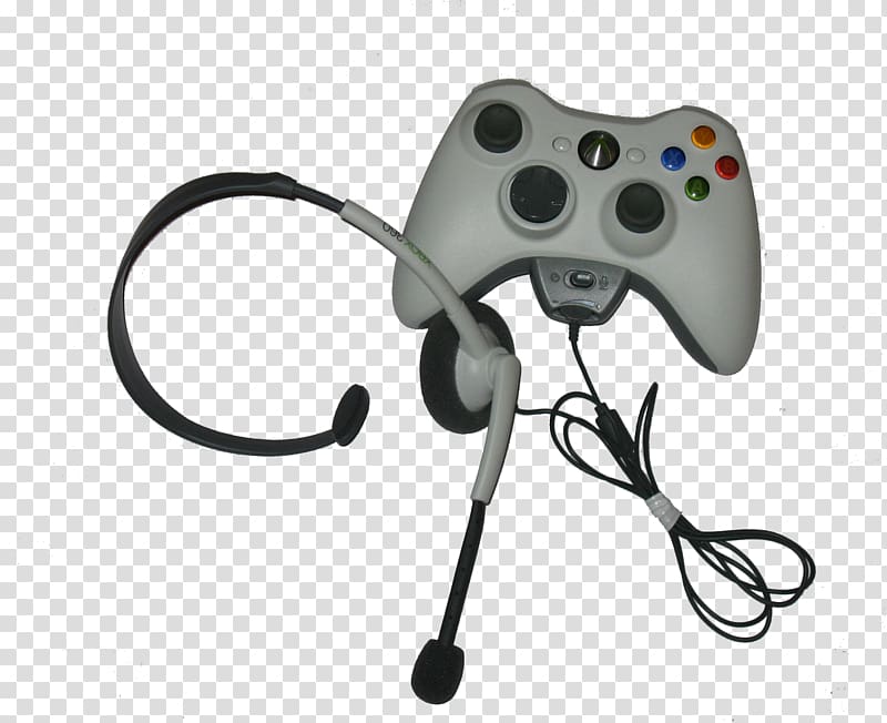 Xbox 360 Wireless Headset Game Controllers Headphones Xbox Live, xbox transparent background PNG clipart