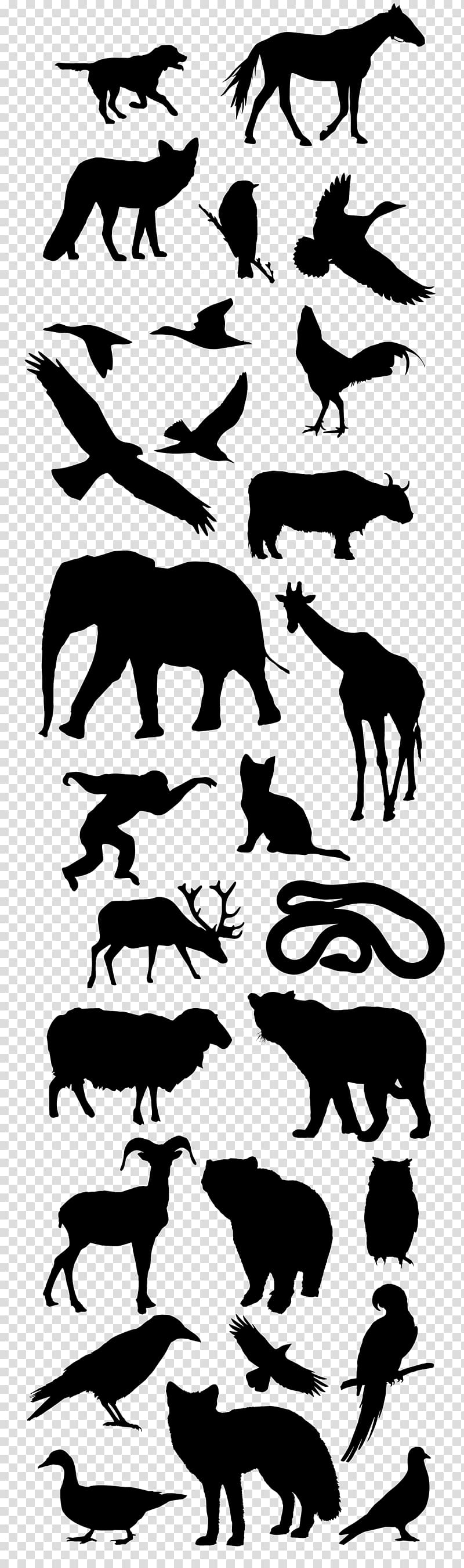 paper-cut animal transparent background PNG clipart