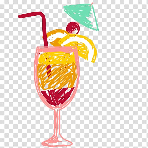 Juice Cocktail garnish Non-alcoholic drink Wine glass, Great drinks,Cool,fruit juice,Pencil drawing drink,cup transparent background PNG clipart
