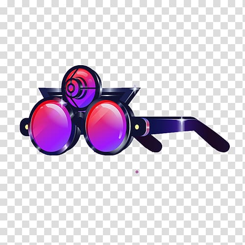 Sunglasses Purple, Cool purple glasses transparent background PNG clipart