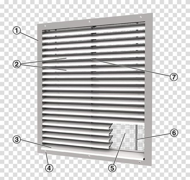Air conditioning TROX GmbH Louver Condenser, Powder Text Border transparent background PNG clipart