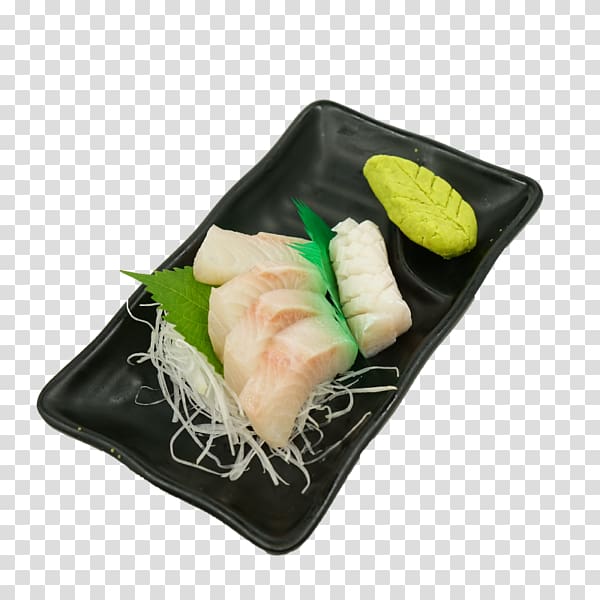 Sashimi Sushi Japanese Cuisine Japanese amberjack Atlantic mackerel, halibut sashimi transparent background PNG clipart