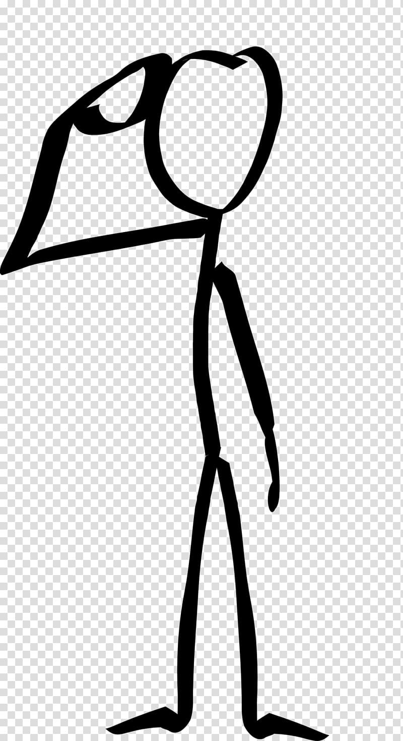 Drawing Soldier Salute Stick figure , Soldier transparent background PNG clipart