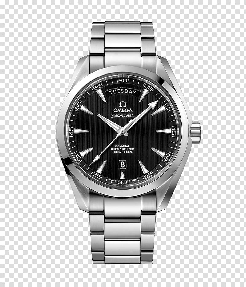 TAG Heuer Carrera Calibre 5 Automatic watch Omega Seamaster, watch transparent background PNG clipart