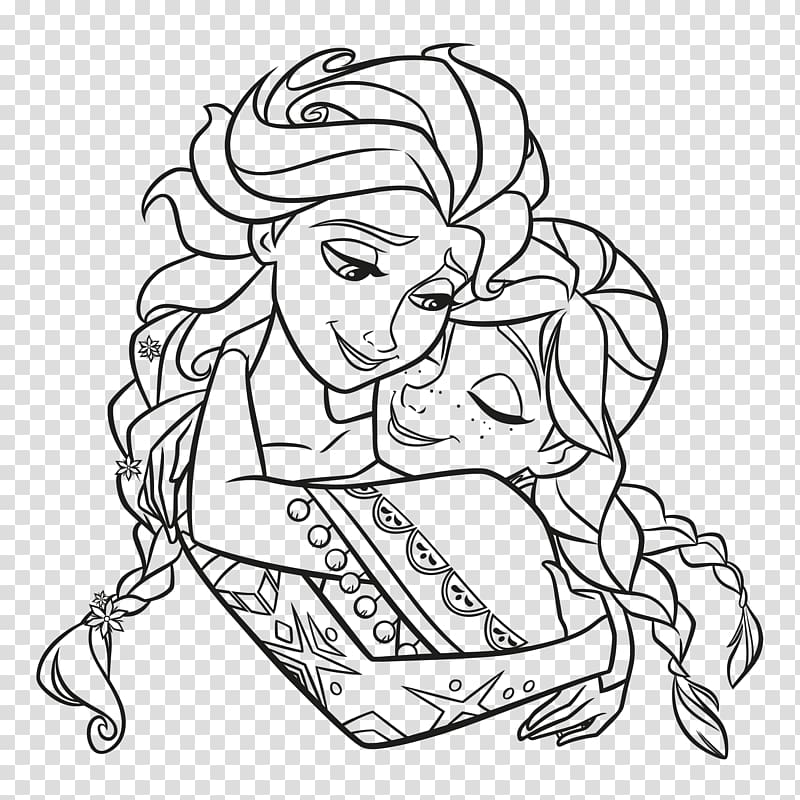 Anna Elsa Olaf Kristoff Coloring book, moana transparent background PNG clipart