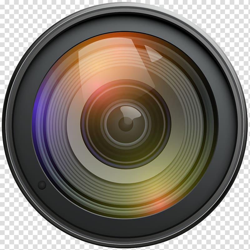 gray camera lens, Camera lens Video Cameras , Camera transparent background PNG clipart