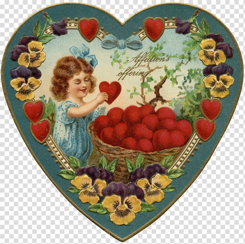 Victorian era Valentine\'s Day Heart Cupid , valentine\'s day transparent background PNG clipart