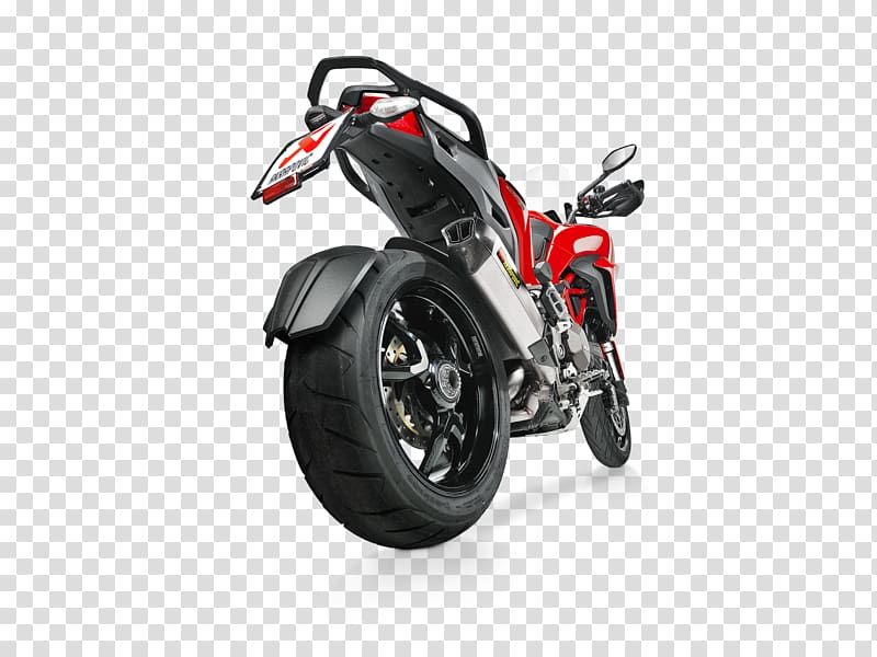 Tire Exhaust system Car Ducati Multistrada 1200 Motorcycle, car transparent background PNG clipart