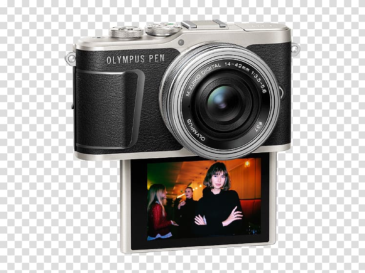 Olympus OM-D E-M10 Mark II Olympus PEN E-PL9 Kit Mirrorless interchangeable-lens camera, olympus pen e-pl9 transparent background PNG clipart