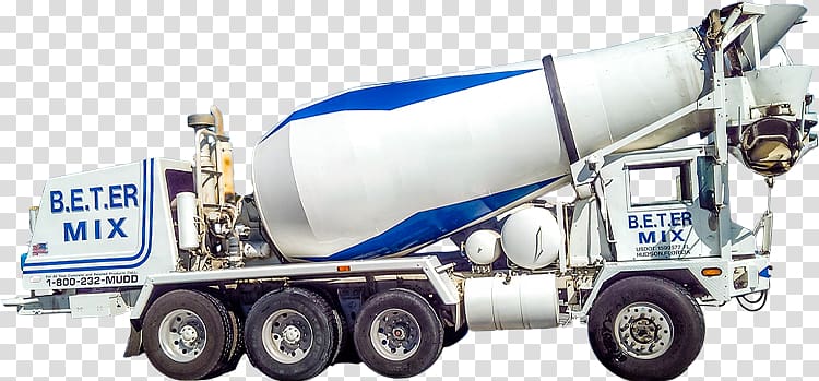 Truck Cement Mixers Ready-mix concrete Loader, truck transparent background PNG clipart