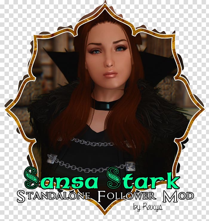 Sansa Stark Jon Snow Game of Thrones Mod Brown, sansa stark transparent background PNG clipart