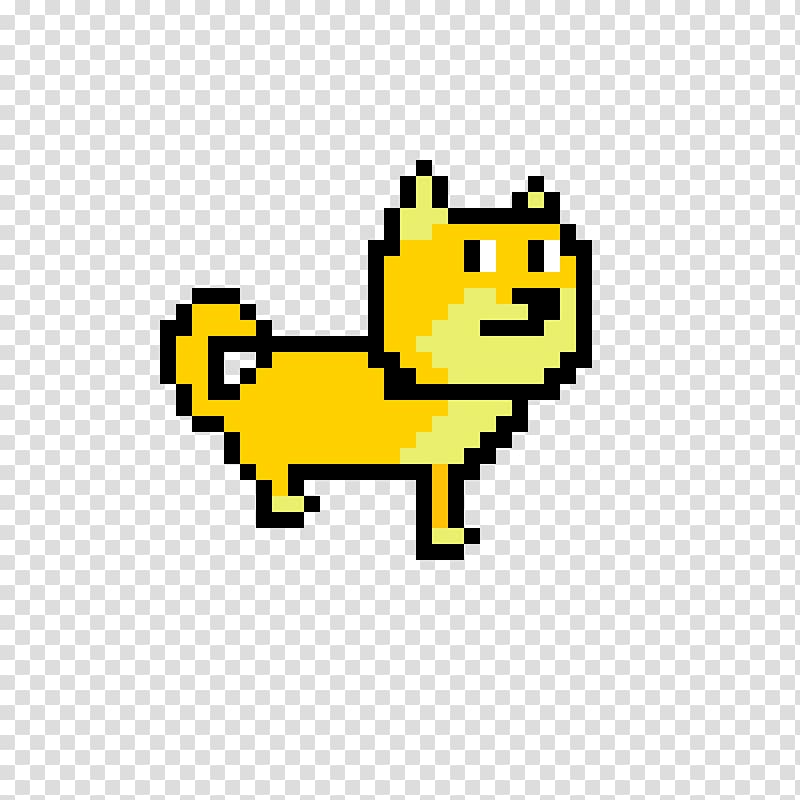 Pixel art Doge Drawing , pixel art transparent background PNG clipart