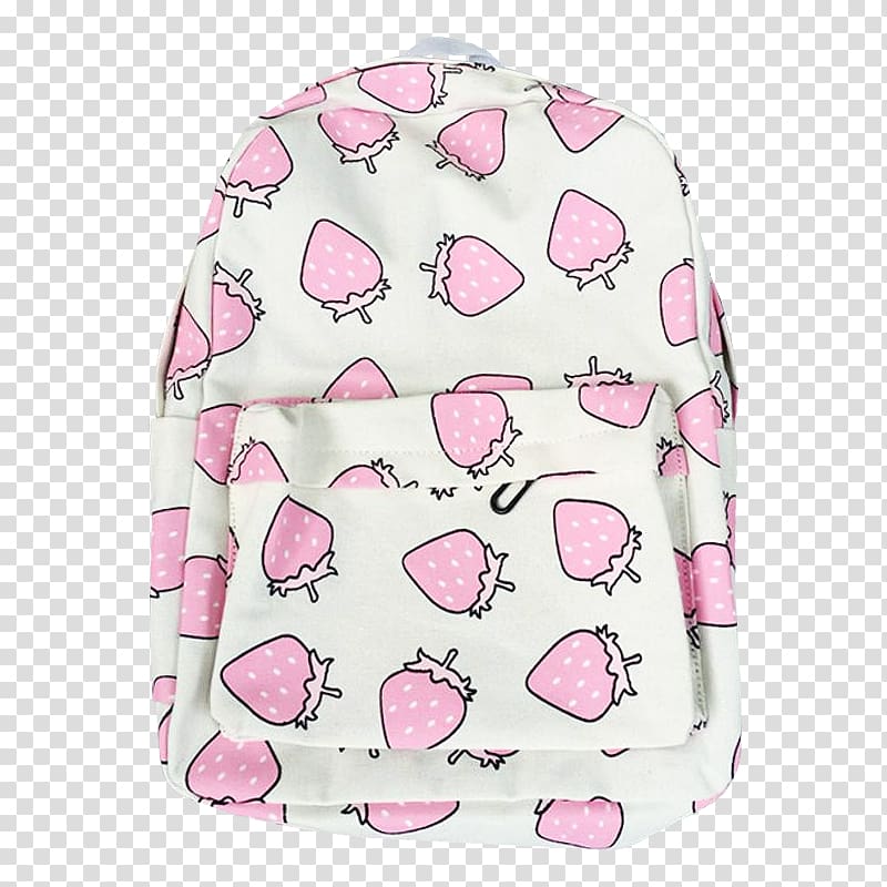 Umates Top BackPack Notebook carrying backpack Handbag adidas Originals Night Backpack, Strawberry Pattern transparent background PNG clipart