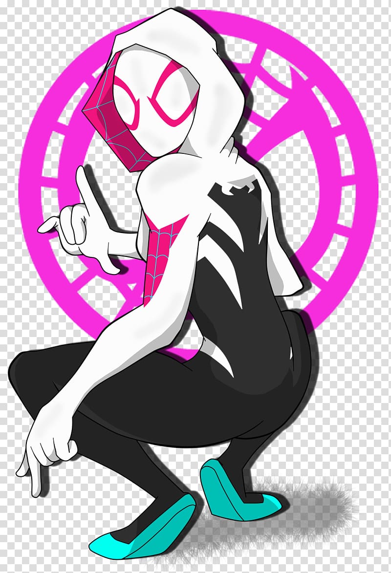 Spider-Man Spider-Woman (Gwen Stacy) Spider-Gwen Spider-Verse, spider-man  transparent background PNG clipart | HiClipart