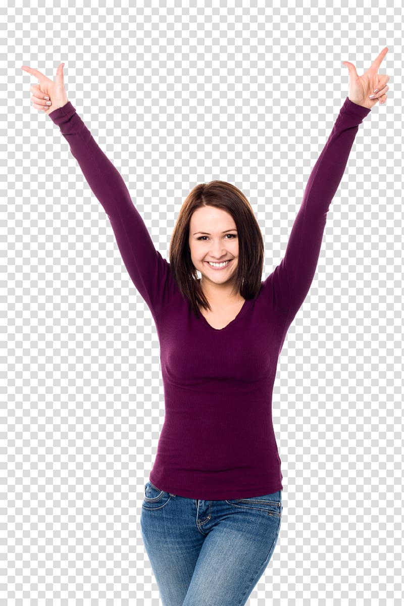 Happiness Woman Screaming , women transparent background PNG clipart