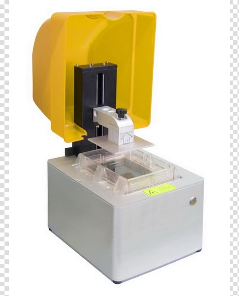 3D printing Stereolithography Printer 3D computer graphics, sensitive transparent background PNG clipart