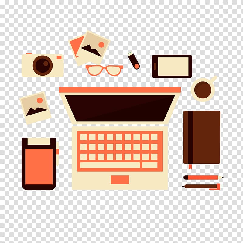 Flat design Illustration, Art Design Tools material transparent background PNG clipart