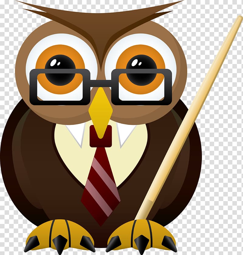 Head teacher School Student , owls transparent background PNG clipart