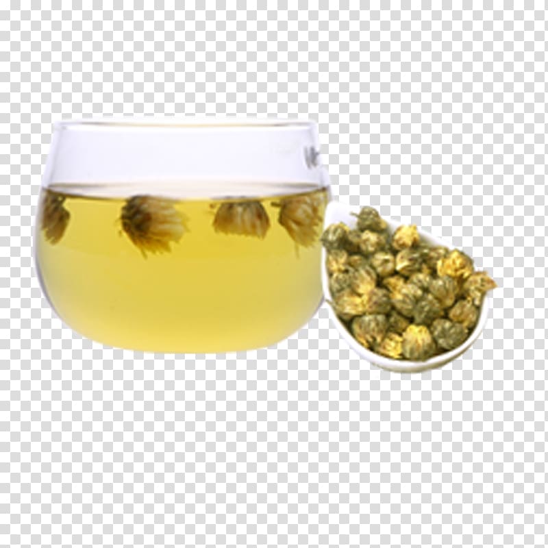 Chrysanthemum tea Traditional Chinese medicine, Chrysanthemum tea transparent background PNG clipart